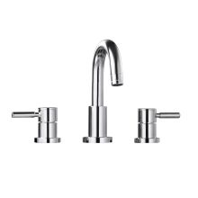 Positano 1.2 GPM Widespread Bathroom Faucet with Lever Handles - Includes Pop-Up Drain Assembly