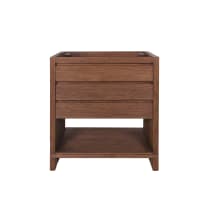 Kai 30" Single Free Standing Wood Vanity Cabinet Only - Less Vanity Top