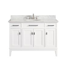 Madison 48" Free Standing Single Basin Vanity Set with Wood Cabinet and Vanity Top