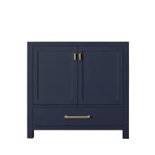 Modero 36" Single Free Standing Wood Vanity Cabinet Only - Less Vanity Top