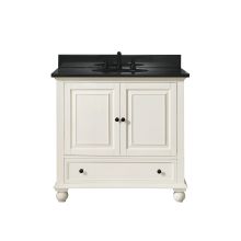Thompson 37" Free Standing Single Basin Vanity Set with Wood Cabinet and Vanity Top