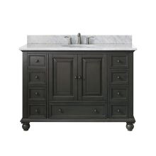 Thompson 49" Free Standing Single Basin Vanity Set with Wood Cabinet and Vanity Top