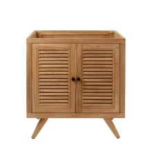 Harper 30" Single Free Standing Wood Vanity Cabinet Only - Less Vanity Top