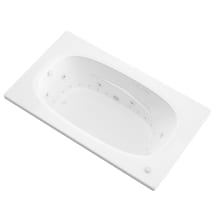 Bermuda 65-1/4" Acrylic Air / Whirlpool Bathtub for Drop-In Installations with Left Drain
