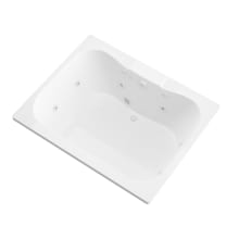 Maui 58" Acrylic Whirlpool Bathtub for Drop-In Installations with Center Drain