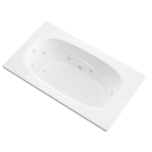 Bermuda 65-3/4" Acrylic Whirlpool Bathtub for Drop-In Installations with Right Drain