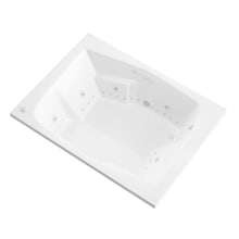 Martinique 71-3/4" Acrylic Air / Whirlpool Bathtub for Drop-In Installations with Left Drain