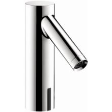 Starck .5 GPM Electronic Sensor Single Hole Bathroom Faucet with Pre-set Temperature Control Less Drain Assembly - Engineered in Germany, Limited Lifetime Warranty