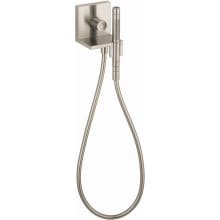 Starck 2.5 GPM Single Function Wall Mounted Handshower Package with 49" Hose - Less Valve - Engineered in Germany, Limited Lifetime Warranty