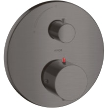 Starck Dual Function Thermostatic and Ceramic Valve Trim Only with Volume Control - Engineered in Germany, Limited Lifetime Warranty