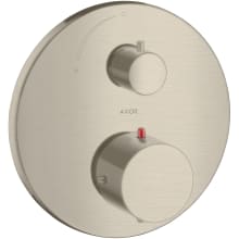 Starck Dual Function Thermostatic and Ceramic Valve Trim Only with Volume Control - Engineered in Germany, Limited Lifetime Warranty