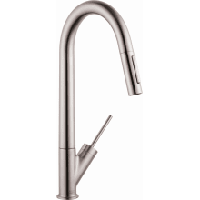 Starck HighArc Pull-Down Kitchen Faucet with Magnetic Docking Metal Spray Head and Joystick Handle - Engineered in Germany, Lifetime Warranty