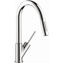 Starck Prep Pull-Down Kitchen Faucet with Magnetic Docking Metal Spray Head and Joystick Handle - Engineered in Germany, Lifetime Warranty