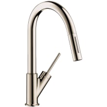 Starck Prep Pull-Down Kitchen Faucet with Magnetic Docking Metal Spray Head and Joystick Handle - Engineered in Germany, Lifetime Warranty