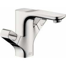 Urquiola 1.2 GPM Single Hole Double Handle Bathroom Faucet with Drain Assembly - Engineered in Germany, Limited Lifetime Warranty