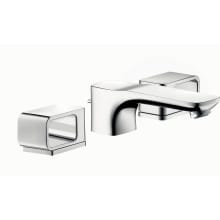Urquiola 1.2 GPM Widespread Bathroom Faucet with Drain Assembly - Engineered in Germany, Limited Lifetime Warranty