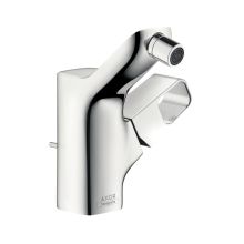 Urquiola Bidet Faucet with Metal Knob Handle and Horizontal Spray