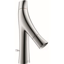 Starck Organic 0.9 GPM Single Hole Bathroom Faucet with Drain Assembly - Engineered in Germany, Limited Lifetime Warranty