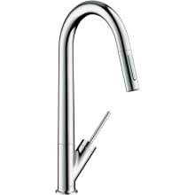 Starck 1.5 GPM Single Hole Pull Down Kitchen Faucet