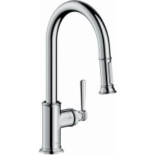 Montreux Single Handle Pull-Down Spray Kitchen Faucet with Toggle Spray Diverter - Engineered in Germany, Limited Lifetime Warranty