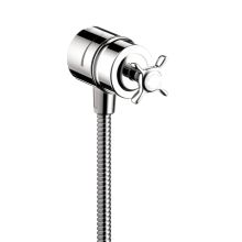 Montreux Wall Supply Elbow Integrated Shut Off and Volume Control with Cross Handle - Engineered in Germany, Limited Lifetime Warranty