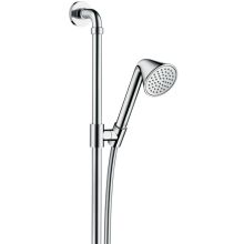 Front 2.5 GPM Single Function Handshower Package with 63" Hose, Slide Bar, and Quick Clean Technology - Engineered in Germany, Limited Lifetime Warranty