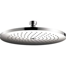 Starck 1.75 GPM Single Function Rain Shower Head with EcoRight and Quick Clean