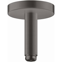 ShowerSolutions 4-1/2" Ceiling Mounted Shower Arm and Flange