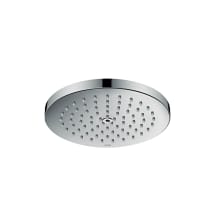 Starck 7" Wide 2.5 GPM Single Function Rain Shower Head with EcoRight and Quick Clean
