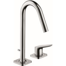 Citterio M 1.2 GPM Single Handle 2-Hole Bathroom Faucet with Drain Assembly - Engineered in Germany, Limited Lifetime Warranty