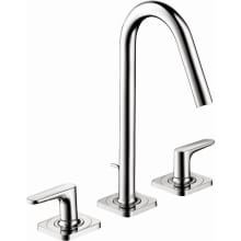 Citterio M 1.2 GPM Widespread Bathroom Faucet with Drain Assembly - Engineered in Germany, Limited Lifetime Warranty