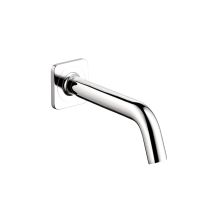 Citterio M Tub Spout Wall Mounted Short Non Diverter - Engineered in Germany, Limited Lifetime Warranty