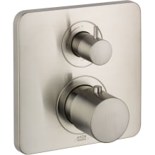 Citterio M Thermostatic Valve Trim with Integrated Volume Control Less Valve - Engineered in Germany, Limited Lifetime Warranty