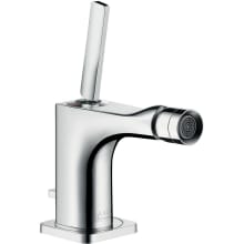 Citterio E 1.9 GPM Single Hole Bidet Faucet with Joystick Handle and Pop-up Drain Assembly