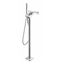 Citterio E Floor Mounted Tub Filler with Built-in Diverter - Includes Hand Shower