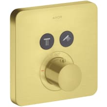 ShowerSolutions 2 Function Thermostatic Valve Trim Less Rough in - Engineered in Germany, Limited Lifetime Warranty