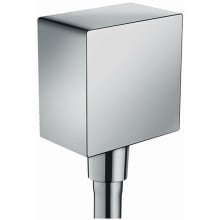 ShowerSolutions Wall Outlet Square with Check Valves - Engineered in Germany, Limited Lifetime Warranty