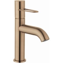 Uno Loop 100 1.2 GPM Single Hole Bathroom Faucet Less Drain Assembly - Engineered in Germany, Limited Lifetime Warranty