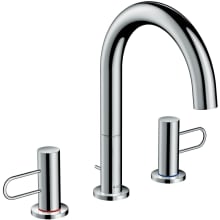 Uno Loop 1.2 GPM Widespread Bathroom Faucet with Pop-Up Drain Assembly - Engineered in Germany, Limited Lifetime Warranty