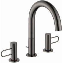 Uno Loop 1.2 GPM Widespread Bathroom Faucet with Pop-Up Drain Assembly - Engineered in Germany, Limited Lifetime Warranty
