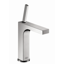 Citterio 1.2 GPM Single Hole Joystick Medium Vessel Bathroom Faucet with Drain Assembly - Engineered in Germany, Limited Lifetime Warranty