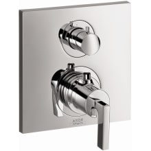 Citterio Thermostatic Valve Trim with Integrated Volume Control Less Valve - Engineered in Germany, Limited Lifetime Warranty