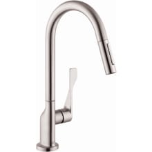 Citterio HighArc Pull-Down Kitchen Faucet with Magnetic Docking Metal Spray Head and Forward Rotating Handle - Engineered in Germany, Limited Lifetime Warranty