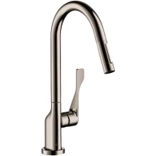 Citterio HighArc Pull-Down Kitchen Faucet with Magnetic Docking Metal Spray Head and Forward Rotating Handle - Engineered in Germany, Limited Lifetime Warranty