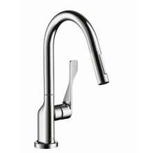 Citterio Prep Pull-Down Kitchen Faucet with Magnetic Docking Metal Spray Head and Forward Rotating Handle - Engineered in Germany, Limited Lifetime Warranty