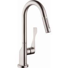 Citterio Prep Pull-Down Kitchen Faucet with Magnetic Docking Metal Spray Head and Forward Rotating Handle - Engineered in Germany, Limited Lifetime Warranty