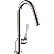 Citterio 1.5 GPM Single Hole Pull Down Kitchen Faucet
