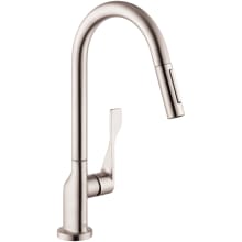 Citterio 1.5 GPM Single Hole Pull Down Kitchen Faucet