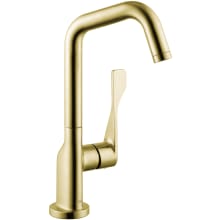 Citterio Bar Faucet with Forward Rotating Handle - Engineered in Germany, Limited Lifetime Warranty