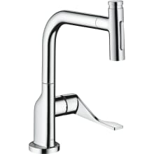Citterio 1.75 GPM 2-Spray Pull Out Kitchen Faucet with Select On/Off Push Button - Engineered in Germany, Limited Lifetime Warranty